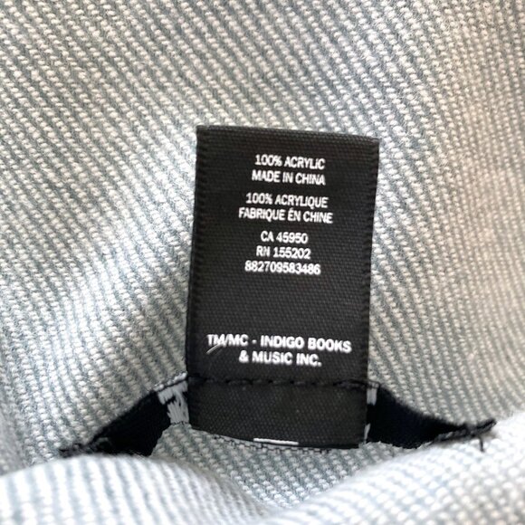 Love and Lore Colourblock Scarf - Green/Grey - Picture 7 of 8